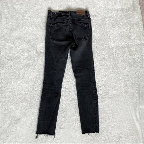 Madewell 9” high-rise skinny button front denim jeans size 24 - Picture 7 of 8